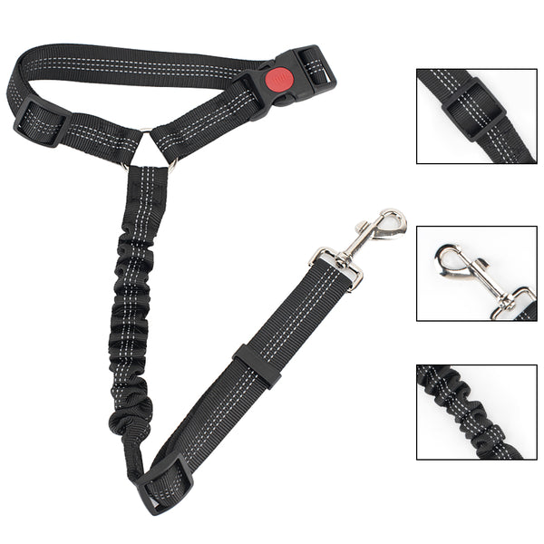 Dog Car Seat Cover Hammock + 2 Car safety belt