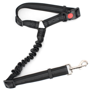 Dog Car Seat Cover Hammock + 2 Car safety belt