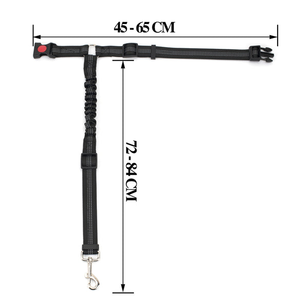 Dog Car Seat Cover Hammock + 2 Car safety belt