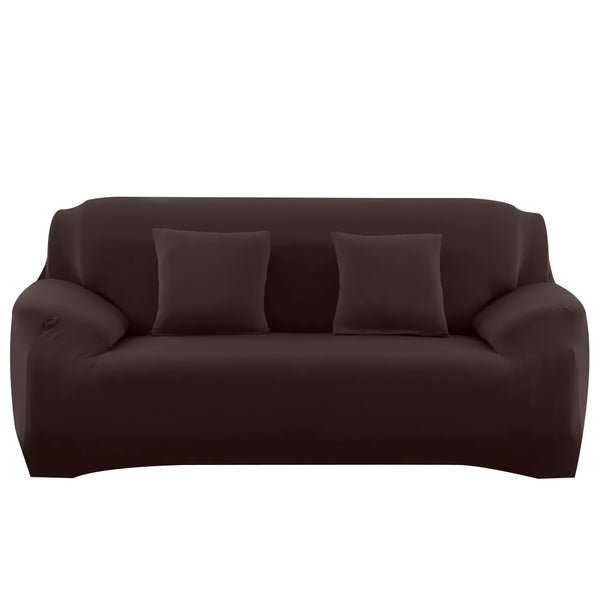 Solid Sofa Cover 2 Seats