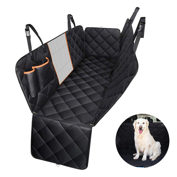 Pet Back Car Seat Cover - Zipper Back