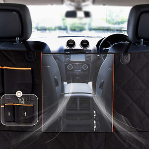 Pet Back Car Seat Cover - Zipper Back