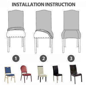 Knitted Twill Chair Cover