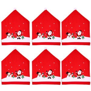 Christmas Chair Cover 6pcs