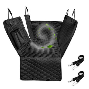 Pet Back Car Seat Cover - Zipper Back+Bags