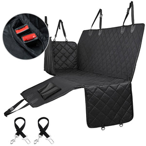 Pet Back Car Seat Cover - Zipper Back+Bags