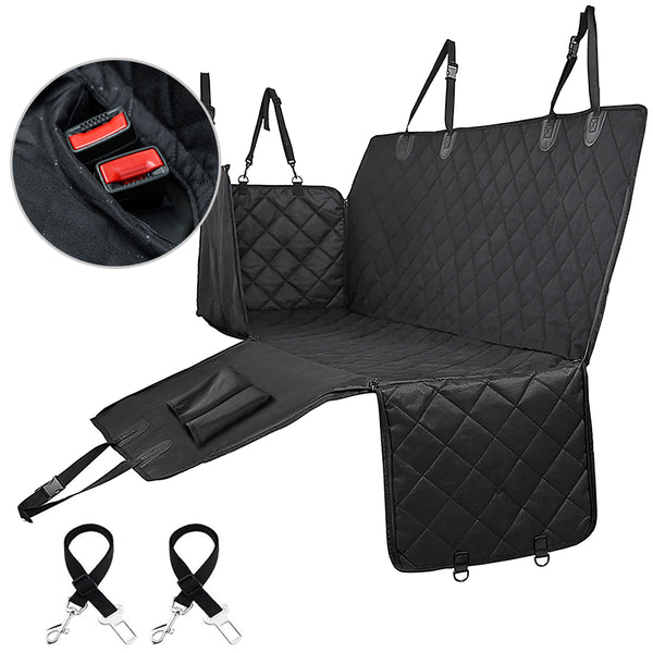Pet Back Car Seat Cover - Zipper Back+Bags