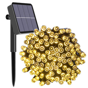 100/200/500 LED Solar String Lights  Festivals