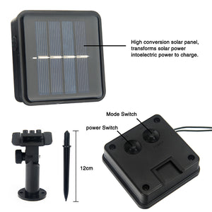 100/200/500 LED Solar String Lights  Festivals