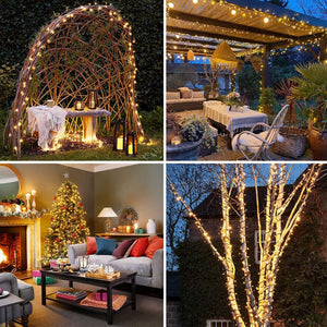 100/200/500 LED Solar String Lights  Festivals