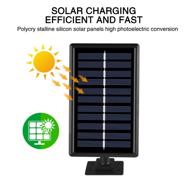 Solar Hanging 1/2 Light White with Remote Control