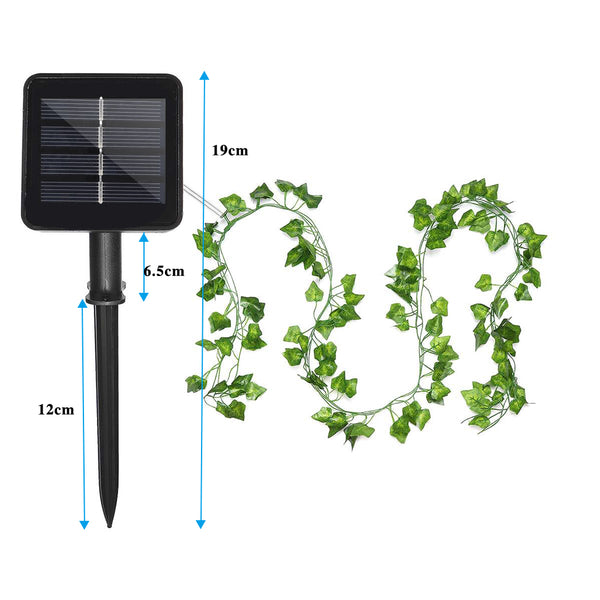 10M 100LED Solar Ivy String Light Festivals