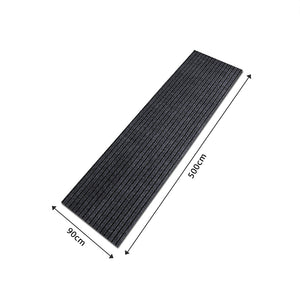 Stripes DoorMat Gery