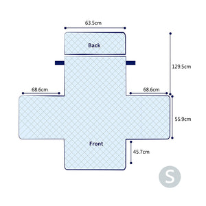 Solid Recliner Chair Cover S/L
