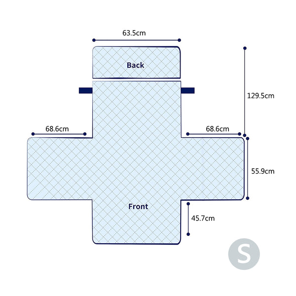 Solid Recliner Chair Cover S/L