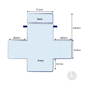 Solid Recliner Chair Cover S/L