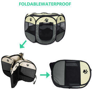 8 Panel Pet Paly Tent