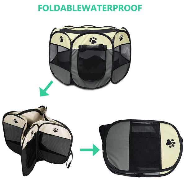 8 Panel Pet Paly Tent