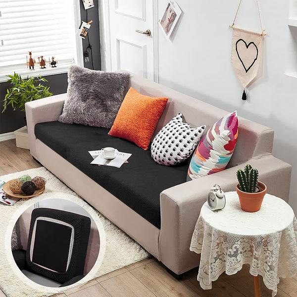 Corn Fleece Sofa Cushion Cover 1/2/3/4 Seats