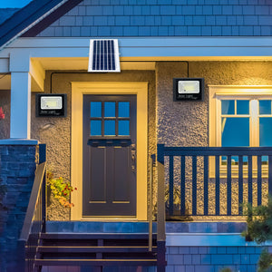 Solar Flood Light 2 Head 170LED