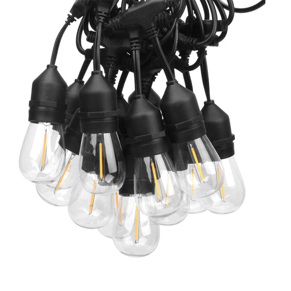 E27 Solar Festoon Light 15LED 15M