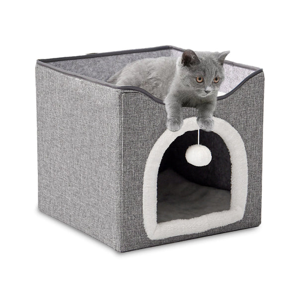 Double Layer Foldable Cat Bed