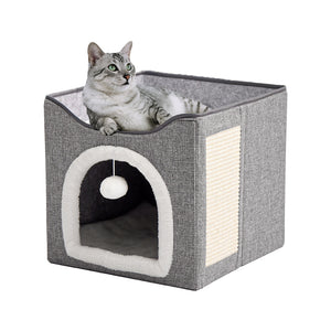 Double Layer Foldable Cat Bed