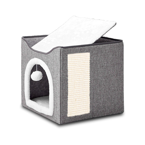 Double Layer Foldable Cat Bed