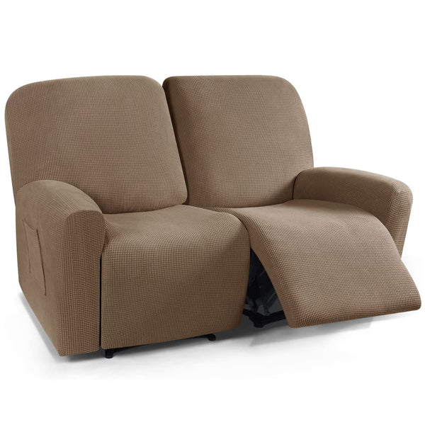 Solid Corn Recliner Cover 4/6/8 Pieces