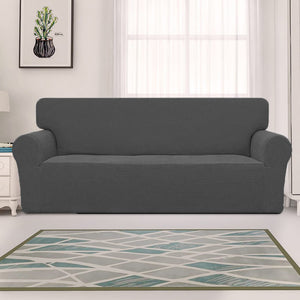Knitted Twill Sofa Cover 1/2/3/4 Seats
