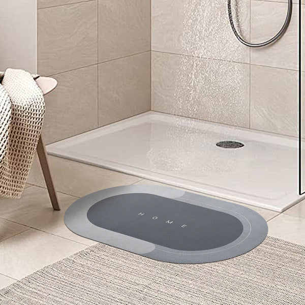 Super Absorbent Floor Mat Oval