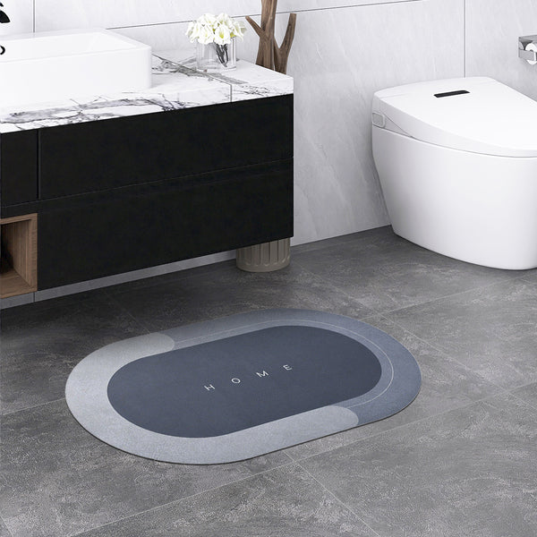 Super Absorbent Floor Mat Oval