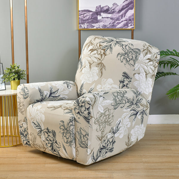 Floral Recliner Cover