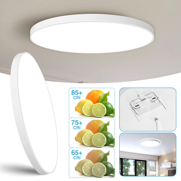 LED Ultra Thin Ceiling Light White Light