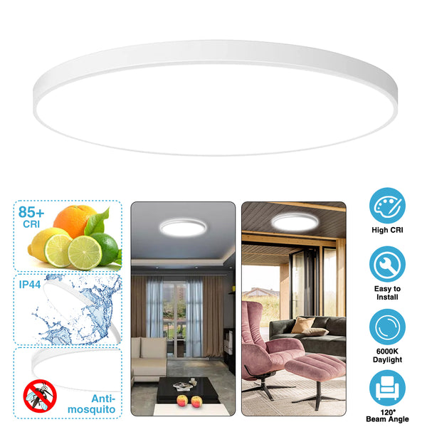 LED Ultra Thin Ceiling Light White Light