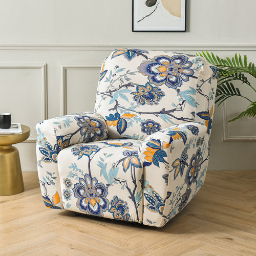 Floral Recliner Cover