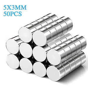 Strong Cylinder Magnet N50 50pcs/set