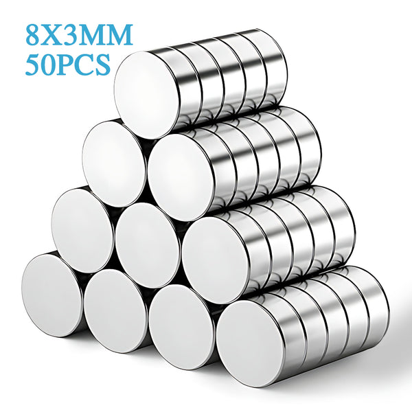 Strong Cylinder Magnet N50 50pcs/set
