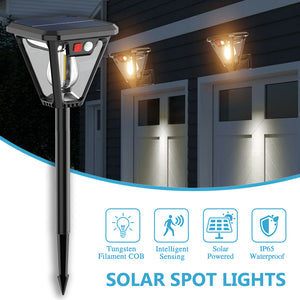Solar Sensor Ground Lantern Light