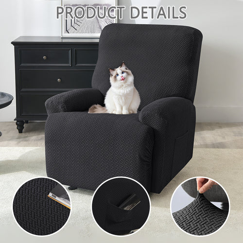 Knitted Twill Recliner Cover