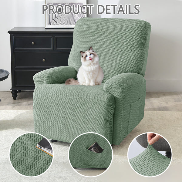 Knitted Twill Recliner Cover
