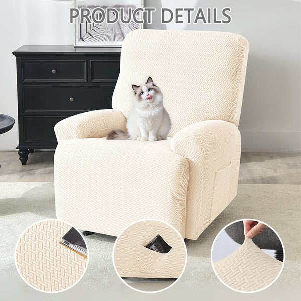 Knitted Twill Recliner Cover