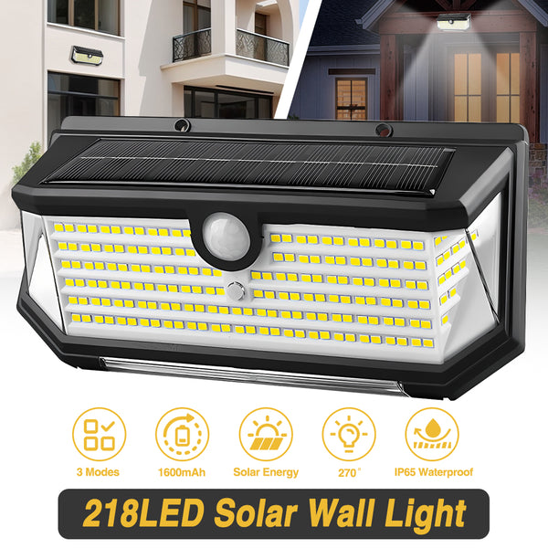 218LED Solar Wall Light