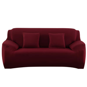 Solid Sofa Cover 2 Seats