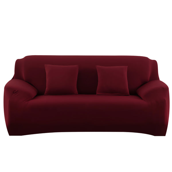 Solid Sofa Cover 2 Seats
