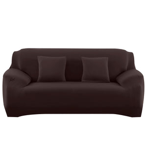 Solid Sofa Cover 2 Seats