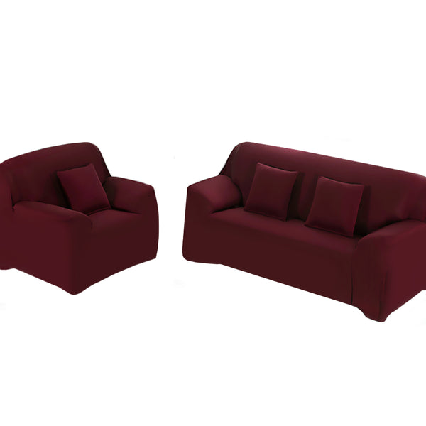 Solid Sofa Cover 3 Seats