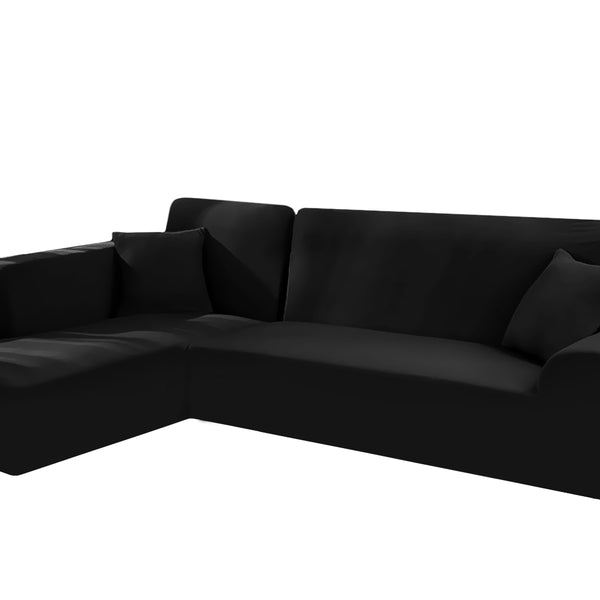 Solid Sofa Cover 4 Seats