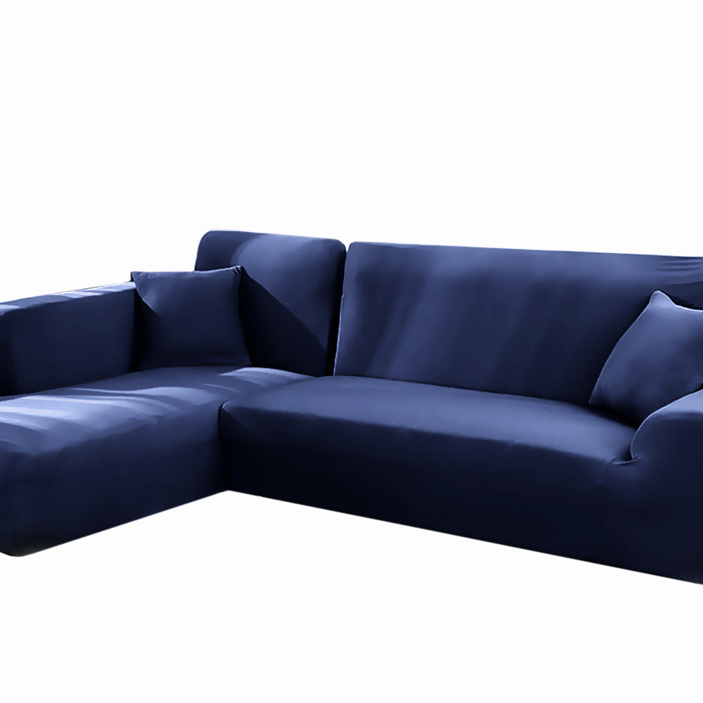 Solid Sofa Cover 4 Seats