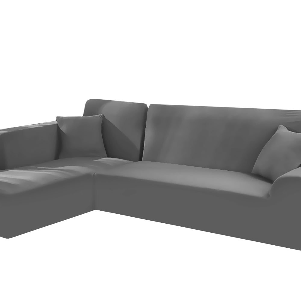Solid Sofa Cover 4 Seats
